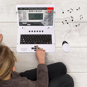 لپ تاپ آموزشی هشتاد کاره سفید learning machine _اسباب بازی دیجیتال